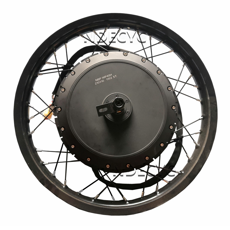 มอเตอร์ไฟฟ้าสำหรับจักรยานยนต์  - 72V 8000W Brushless Hub Motor บทวิจารณ์และราคา